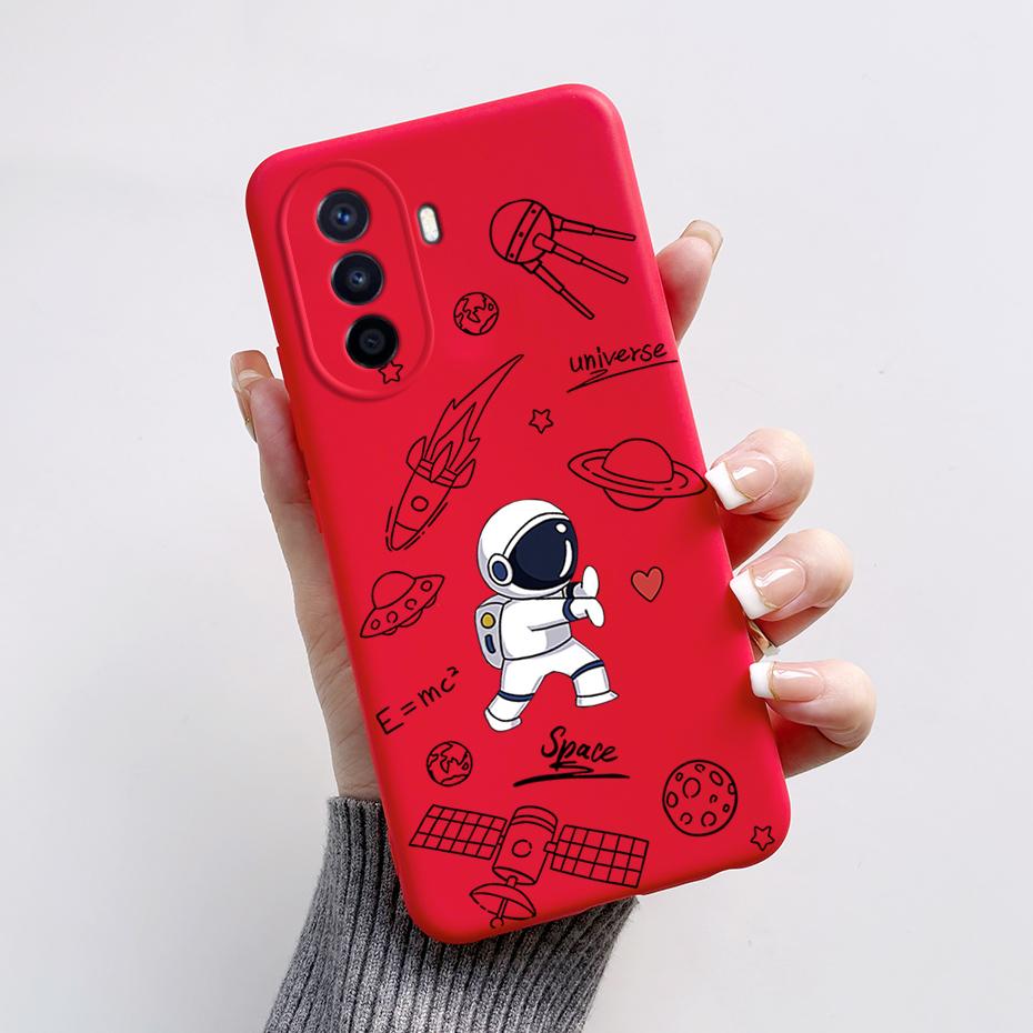 For Huawei NOVA Y70 Case Silicon Back Cover Cute Rabbit panda Phone Case For Huawei NOVA Y70 NOVAY70 NovaY 70 6.75" Bumper Coque