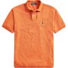 Polo однотонная вышитая рубашка-поло с коротким рукавом, мужская, оранжевая 710670136-046