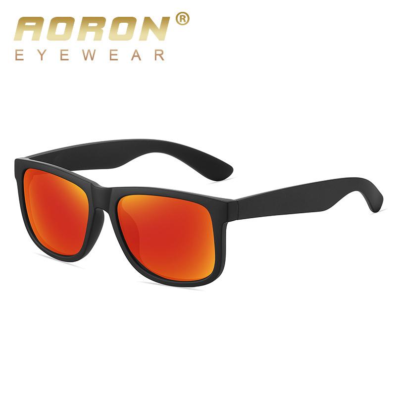 Aoron Спортивные Солнцезащитные Очки Поляризованные Цветные Мужские Солнцезащитные Очки для Активного Отдыха Велосипедные Солнцезащитные Очки