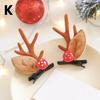 20 Pairs Hair Ball Christmas Antler Deer Ear Hairpins Hair Clip Hair Accessories Christmas Headbands Christmas Gift For Kids