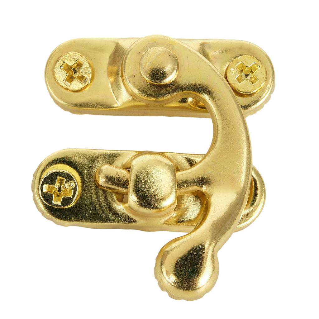 Классический старинный латунный навесной замок с крючком для шкатулки для драгоценностей, упаковка из 30 шт.