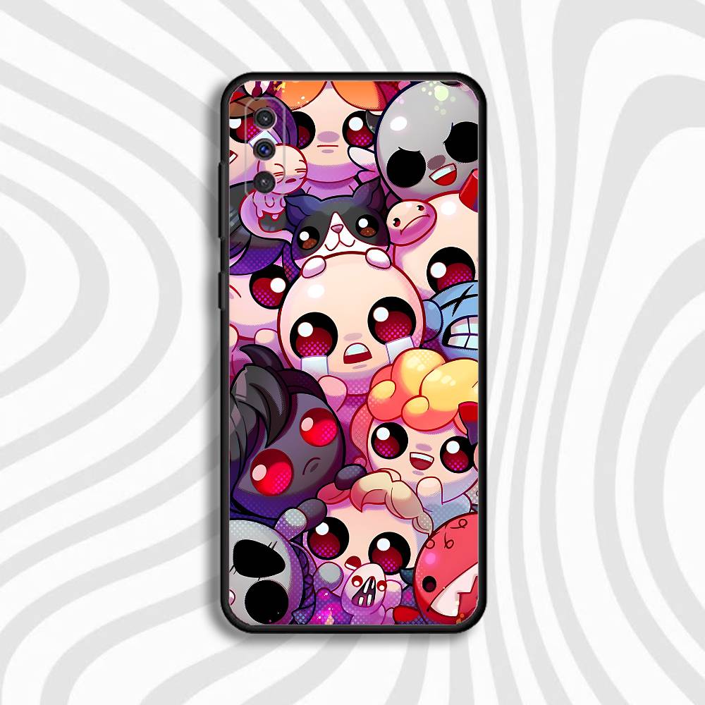 The B-Binding of I-Isaac Phone Case For Samsung S10,S21,FE,S21 ,S26,S25,S24,S23,Ultra,S9,S22,Plus Black Shockproof TPU