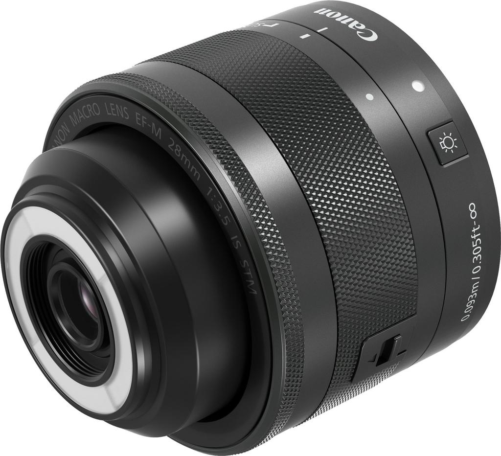 Макрообъектив Canon IS STM для беззеркальных камер M IS EF-M28mm F3.5 (EF-M28/F3.5 STM)