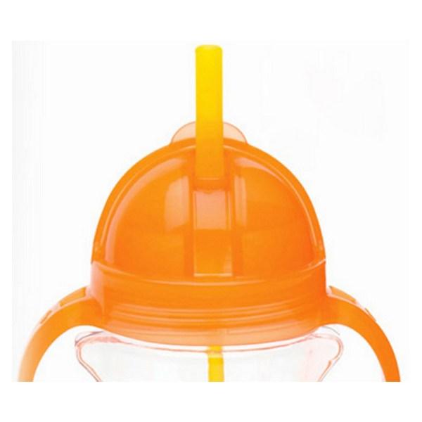 Чашка соломенная Munchkin с ручкой, 207 мл. (цвет отправлен случайным образом), случайный цвет, 1 шт., 207 мл.