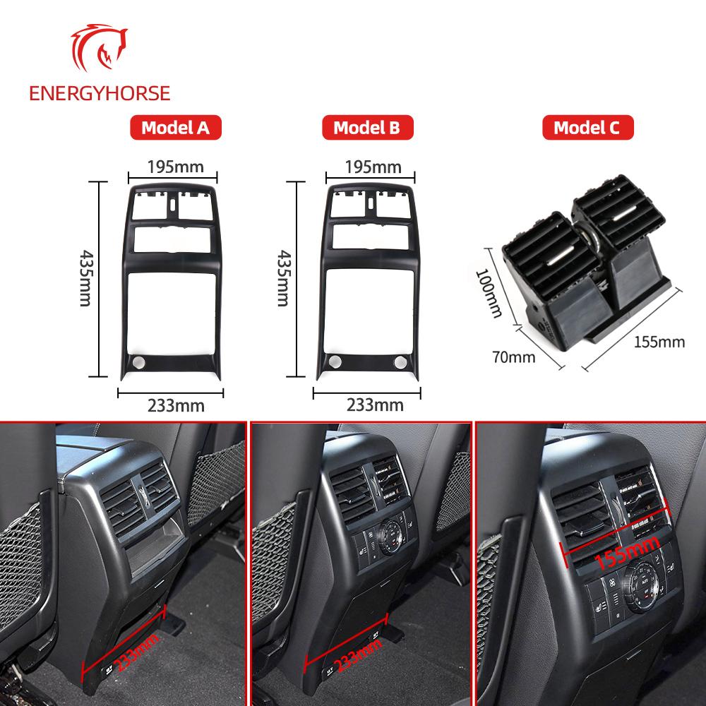 Комплект для ремонта рамы воздухозаборника кондиционера задней центральной консоли для Mercedes Benz W166 W292 ML GLE