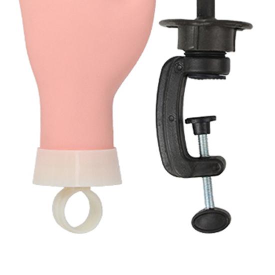 FL-147A Маникюрная модель Подвижная Свободное вращение ABS Практика ногтей Искусственная левая рука для начинающих