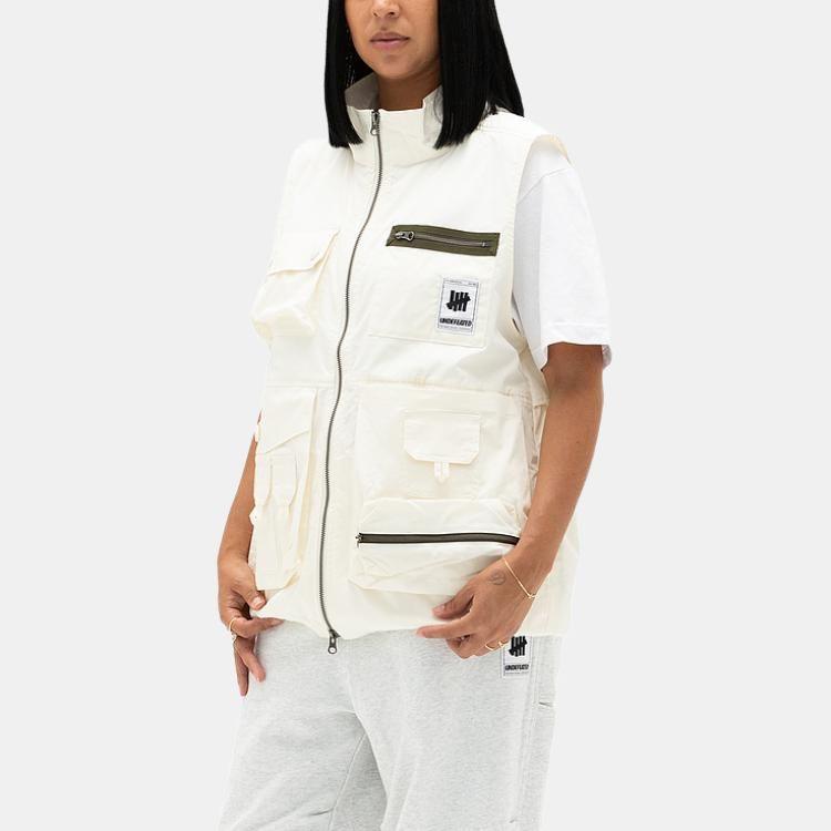 UNDEFEATED Vests Unisex Stand Collar Moderate Other UI43GWV01M