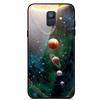 Для Samsung Galaxy A8 Plus Чехлы A6 A7 2018 A8 2018 Закаленное Стекло Жесткая Задняя Панель Чехлы Для Samsung A6 Plus Обложки Coque A7 A9 A8Plus
