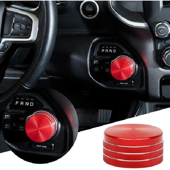 Gear Shift Switch Knob Cover Ring Trim Decor For Dodge RAM 1500 High Version