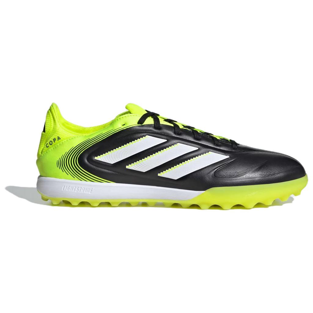 Новые мужские футбольные бутсы Adidas Copa Pure 3 Pro с износостойкой подошвой, черно-желтые, JR2834