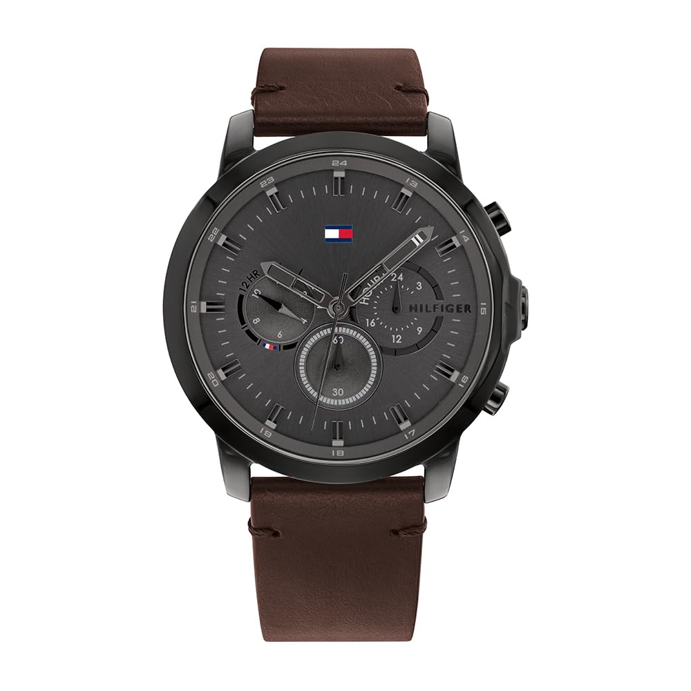 1791799 Tommy Hilfiger Chronograph Black Analog Casual Quartz Overseas Shipping Tommy Hilfiger Men's