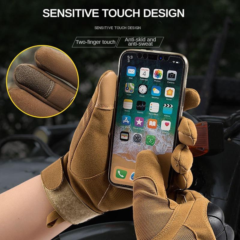 Специальные тактические перчатки с полным пальцем, сенсорный дизайн, уличные армейские перчатки для альпинизма, боевой езды, езды на велосипеде, военные нескользящие перчатки для фитнеса