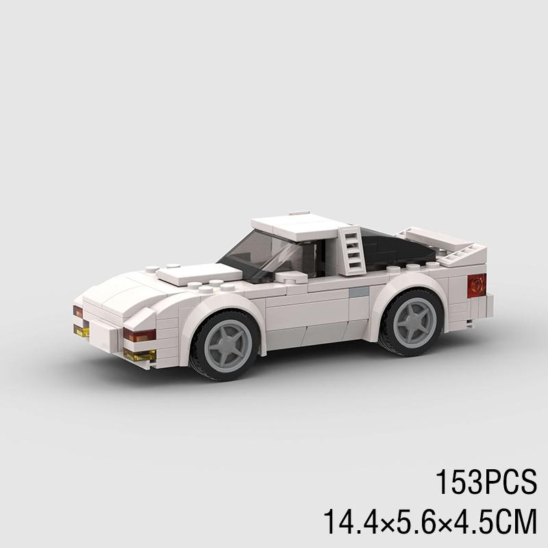 Moc City Speed Car Rally Sport Vehicle Racer ae86 M8 Модель Строительные блоки R34 Гоночный Супер Техника Кирпич Рождественский подарок