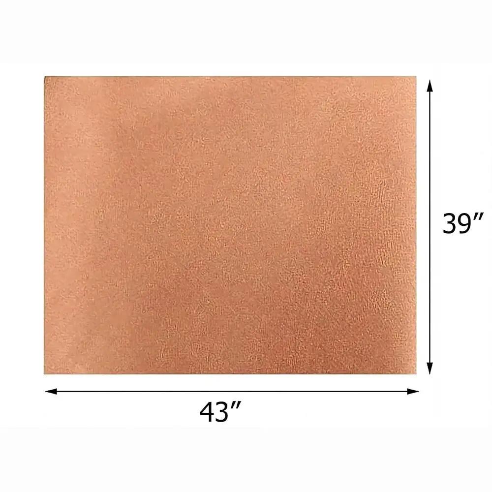 New 1.1x1Meter RFID Shielding Block Gold Copper Polyester RFID Blocking Material Anti Signal Interfer Cloth
