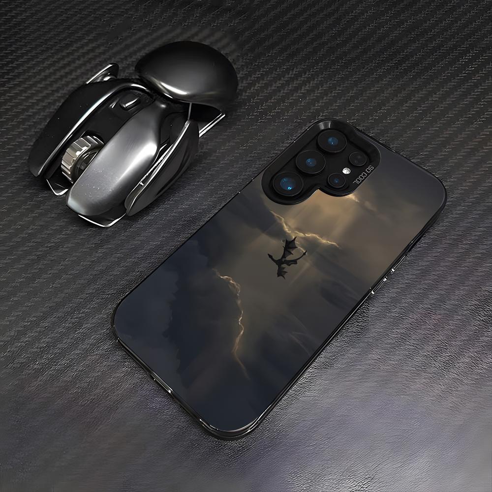 Fourth Wing Dragon Phone Case For Samsung A25 A33 5G A54 A36 A35 A56 A52 A14 Shockproof Colorful Cover