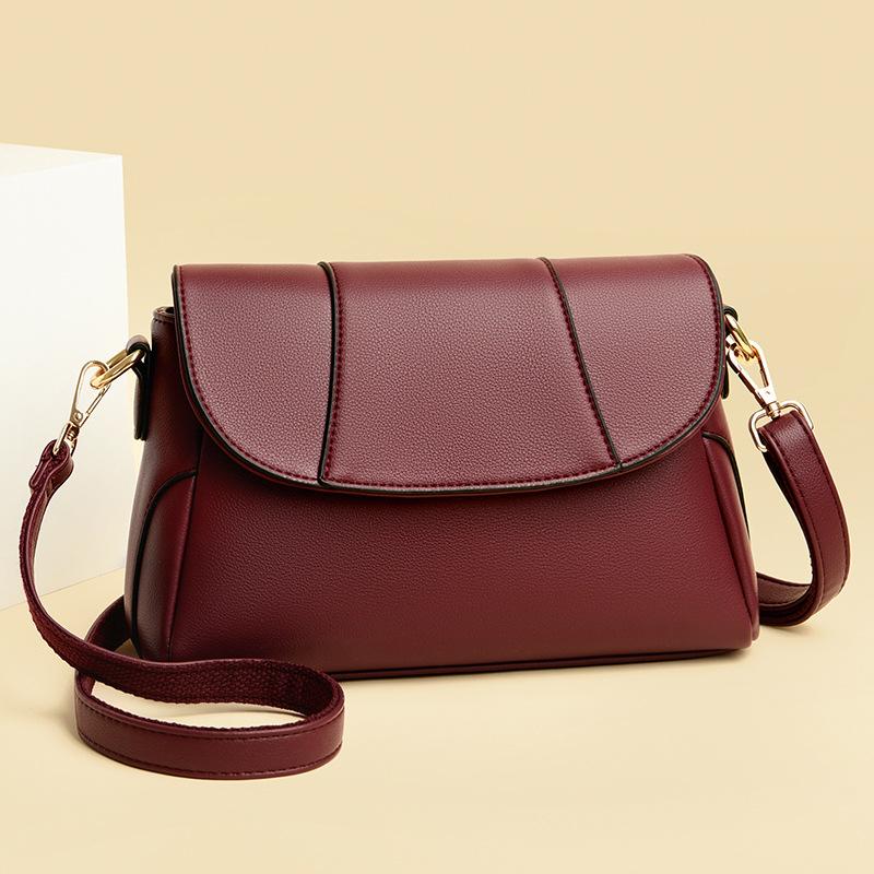 Bags Women's Messenger Bags 2025 New Fashionable Middle-aged Women's Mother Bags Versatile Commuter Niche Shoulder Armpit Bags