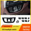 Панель переключателя фар и крышка ручки для BMW 5 и 6 Серии GT, для 525i G30