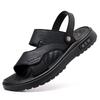 2025 Direct Sales Summer New Men's Sandals Platform Latex Beach Shoes Versatile Trend Men's Slippers Two Wear