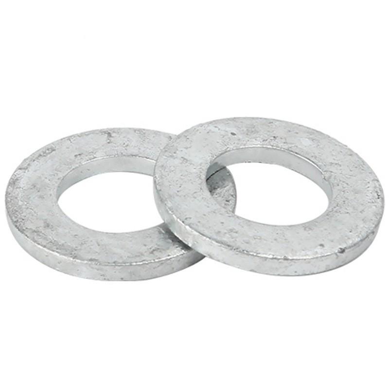 M8/M10/M12 плоские и круглые шайбы из углеродистой стали с горячей оцинковкой