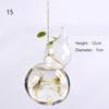Home Planters Clear Glass Flower Plant Stand Hanging Vase Ball Terrarium Container For Garden And Home Decor
