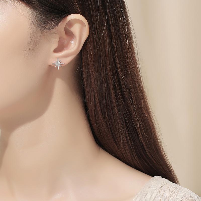 Танциз стерлингового серебра 925 пробы циркон серьги серьги-капли для женщин подарки на свадьбу