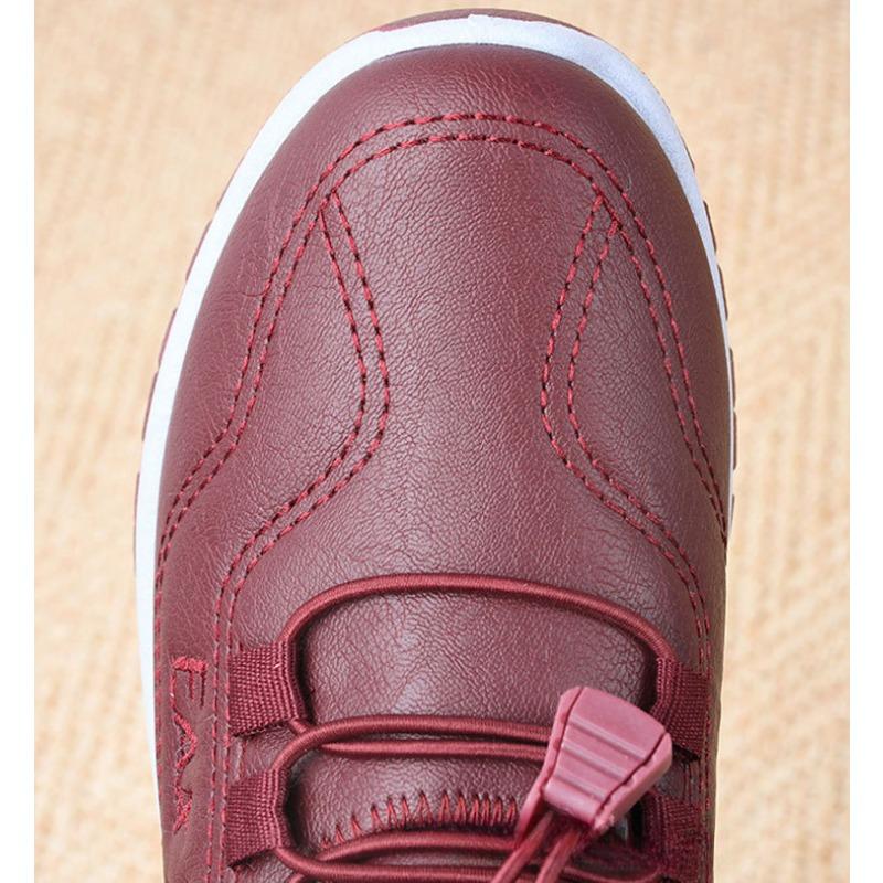 Хлопковая обувь для женщин, зимняя водонепроницаемая обувь из хлопка для мам, теплая бархатная толстая подошва, ботинки для людей среднего и пожилого возраста, нескользящая мягкая подошва