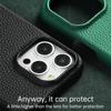 Чехол Magsafe для iPhone 15 16 Pro Max Promax 16Pro из натуральной коровьей кожи личи с магнитным защитным покрытием, роскошная задняя крышка для телефона
