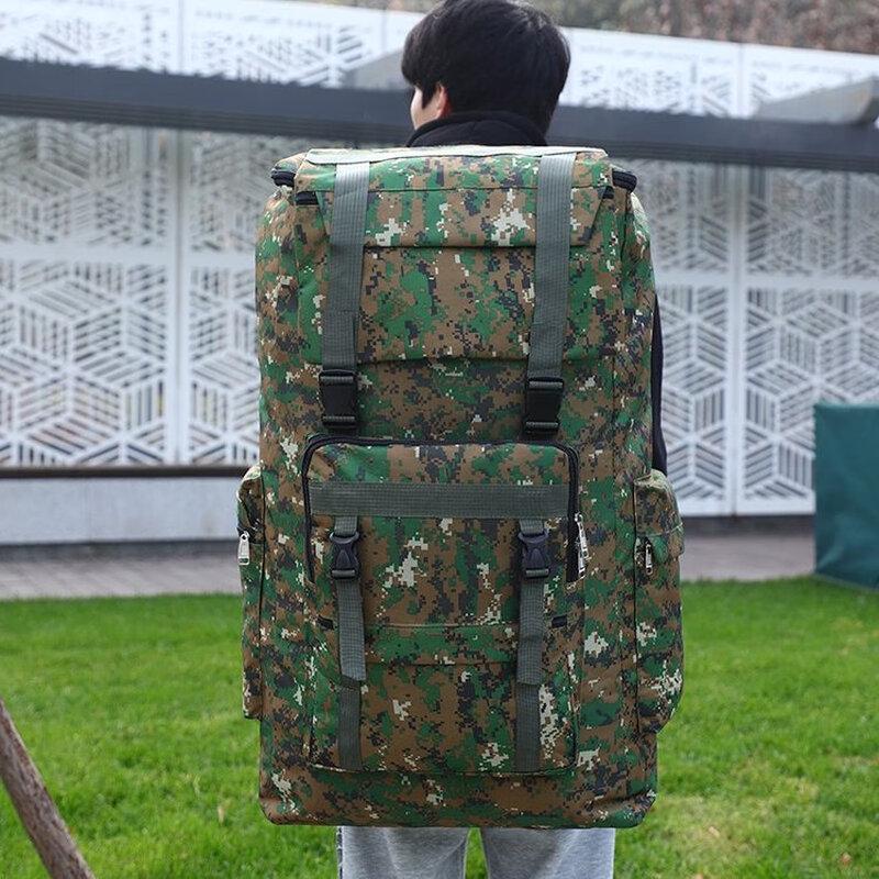 Kuzhe 120L Waterproof Camouflage Outdoor Hiking Backpack