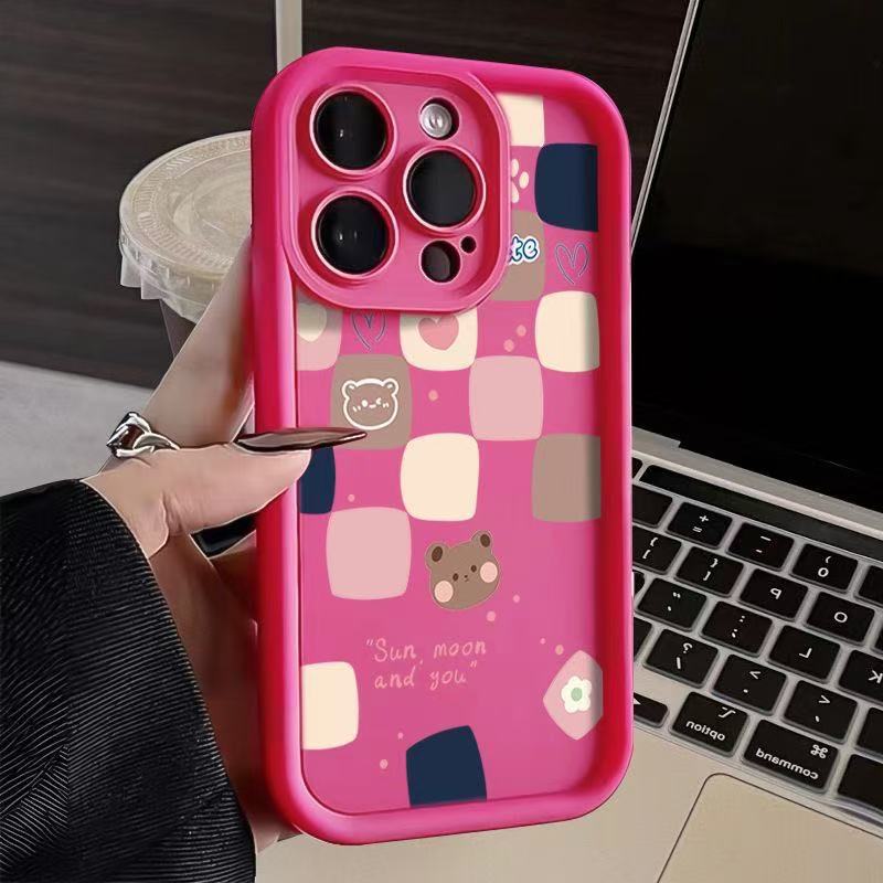 Подходит для чехла для мобильного телефона Apple iphone16promax Apple 15 противоударный 14 мультяшный 13promax новый 12x