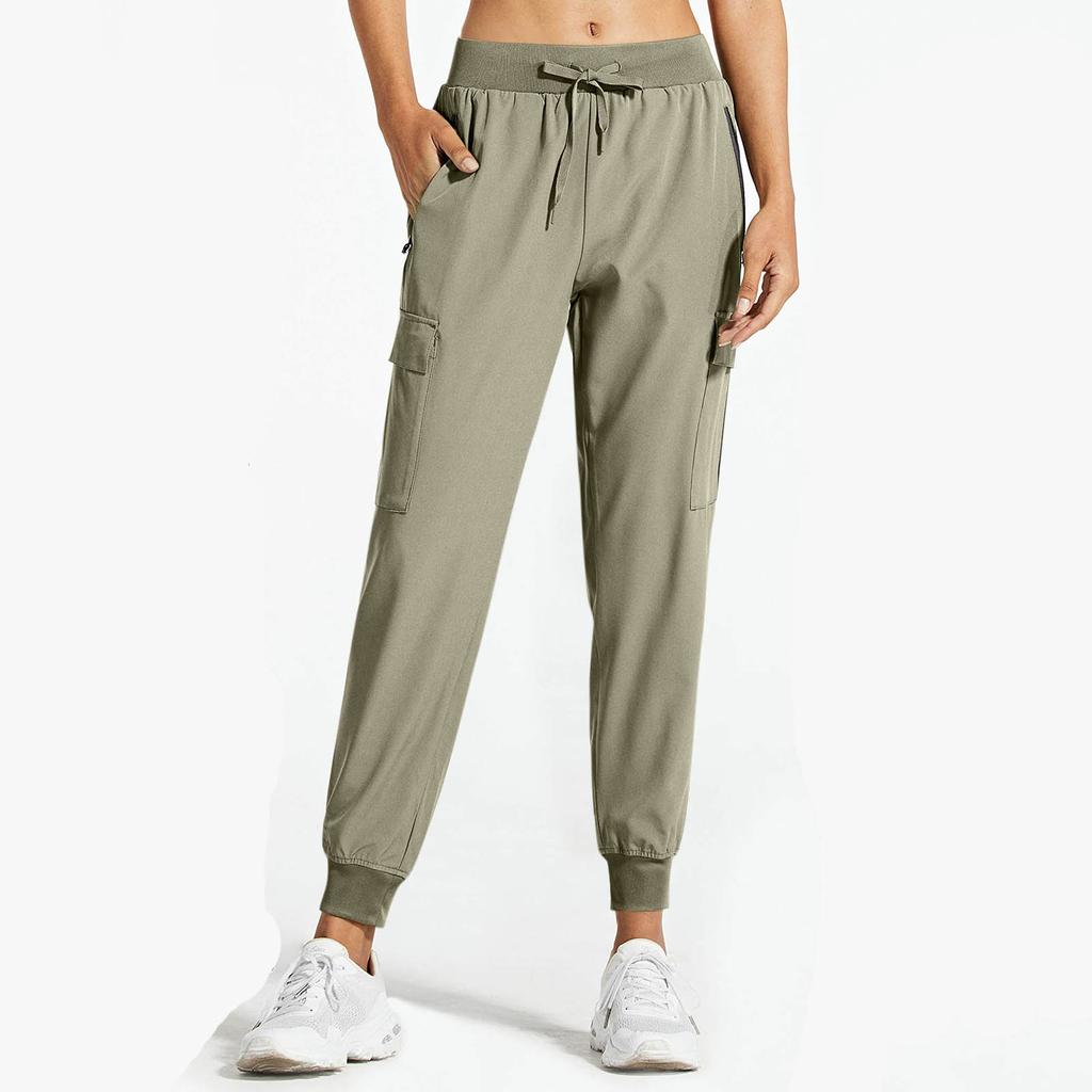 Женская однотонная рабочая одежда для медленного бега, быстросохнущие брюки для пешего туризма, спортивные повседневные брюки