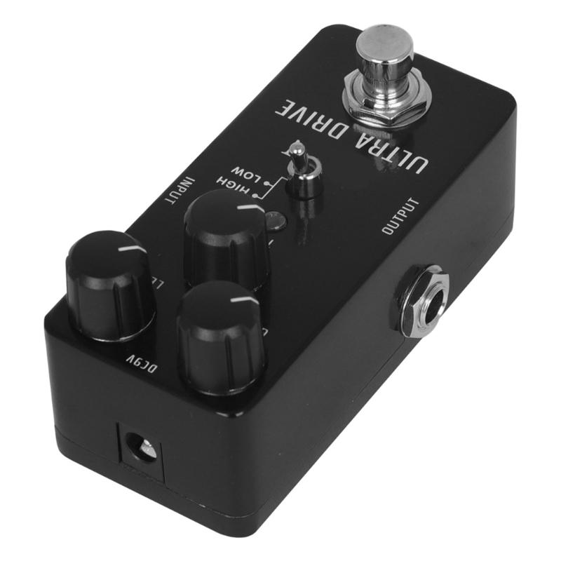 Aluminum Alloy Overdrive Effects Pedal Featuring Sound and User Friendly Interface Musical Instrument Accessories