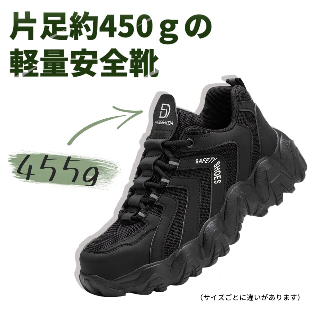 Обувь Safety Work Steel Toe Penetration Factory Impact [PAFHL], мужская, рабочая, женская, с защитой от носков, черная, защита, противоскользящая подошва,