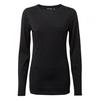 Womens/Ladies Merino Crew Neck Long Sleeve Baselayer II Top