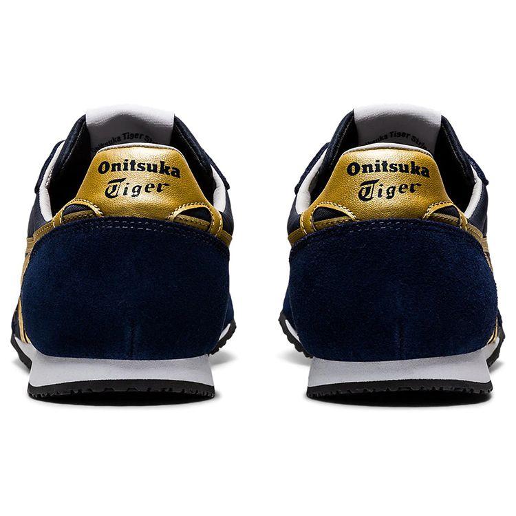 ONITSUKA TIGER Кроссовки унисекс Serrano Midnight Pure Gold Синие 1183B400-400