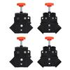 4PCS Corner Clamp Thickened Open Type 90 Degree Right Angle Adjustable Swing Jaw Clamp for
