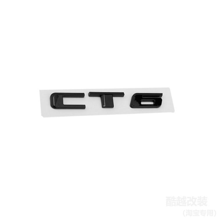 New Car Front Grille Emblems Rear Trunk Logo Decals Fender Badge Cover Stickers for Cadillac CT6 40T 28T AWD Auto Accessories Yu9