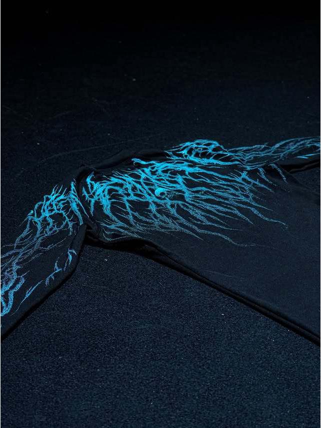 Breathedivinity 2025 Venom Фитнес Быстросохнущая Унисекс Компрессионная Рубашка с Длинным Рукавом