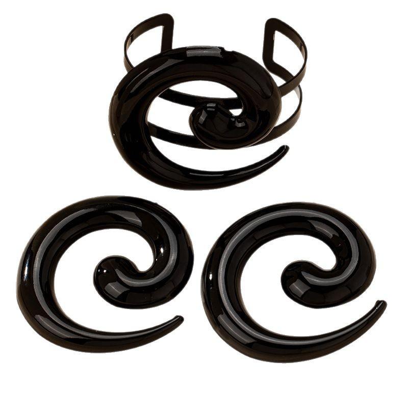 Модный комплект ювелирных изделий Браслет Серьги Для Женщин Дамы