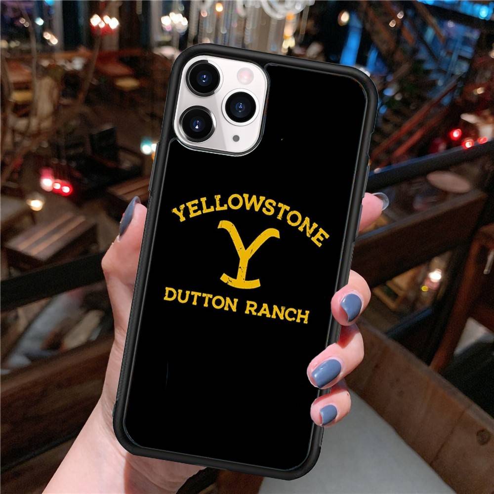 Y-Yellowstone D-Dutton R-Ranch Logo Phone Case For IPhone 16 Pro Max 15 14 Plus 14 13 12 11 17 PC+TPU Cases Back Cover