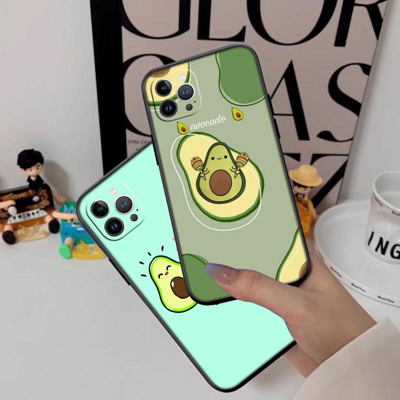 Чехол для телефона IK8 с рисунком авокадо для OPPO A40 A60 A80 A15 A16 A16K A12 A17 A17K A54 A54S A53 A53S A55 A56 A57 A98 F23