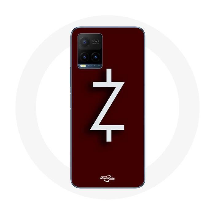 Coque pour Vivo Y21s 2021 / Y21 2021 Ozark Saison 4 Logo Z Blanc Fond Rouge