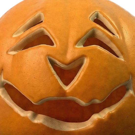 Indoor Outdoor Pumpkin Light Halloween Creepy Light, Jack-O-Lantern Decoration, Scary Decorative Lantern Hollow Lamp for Holiday Parties