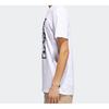 adidas originals StampTee Logo Printing Short Sleeve White Men's CW2360