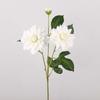 Real Touch Artificial Dahlia Flower Realistic Fake Flower Faux Dahlia Branch  Wedding Party Decor