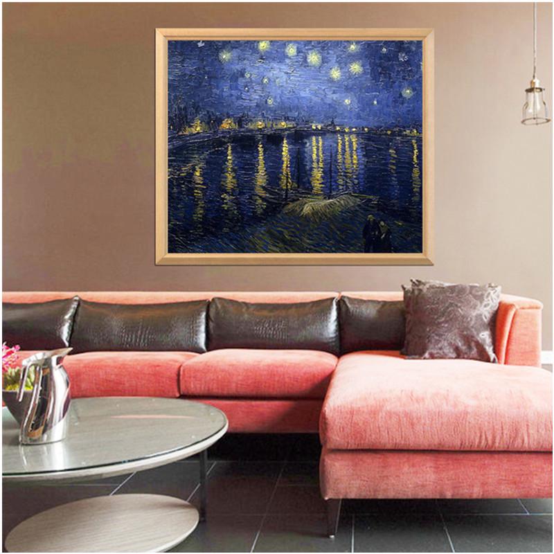 5D DIY Набор алмазной живописи Ван Гог работает Алмазная художественная вышивка Стразы Украшения для дома