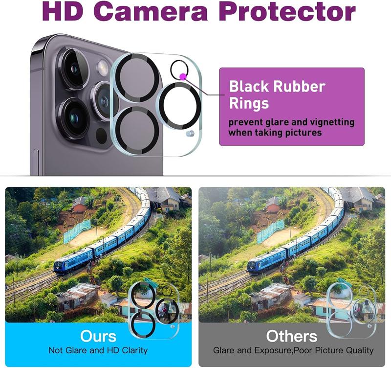 3 шт. защитная пленка для объектива камеры из закаленного стекла для iPhone 13 11 14 15 Pro Max 12 Mini Plus IPones 15Pro 14Pro 13Pro