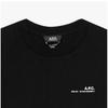 A.p.c. ITem STandard Grand T shirT M26404 Tzc Noir Blanc