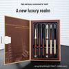 Luxury Soft Bristle Classic Toothbrush Set - 6 Gift Boxes, Wide Head, Printed Handle for Adults