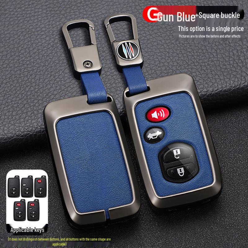 Подходит для Toyota Corolla, Levin, Camry, Highlander, RAV4, Crown, CH-R и Reiz Чехол для ключей
