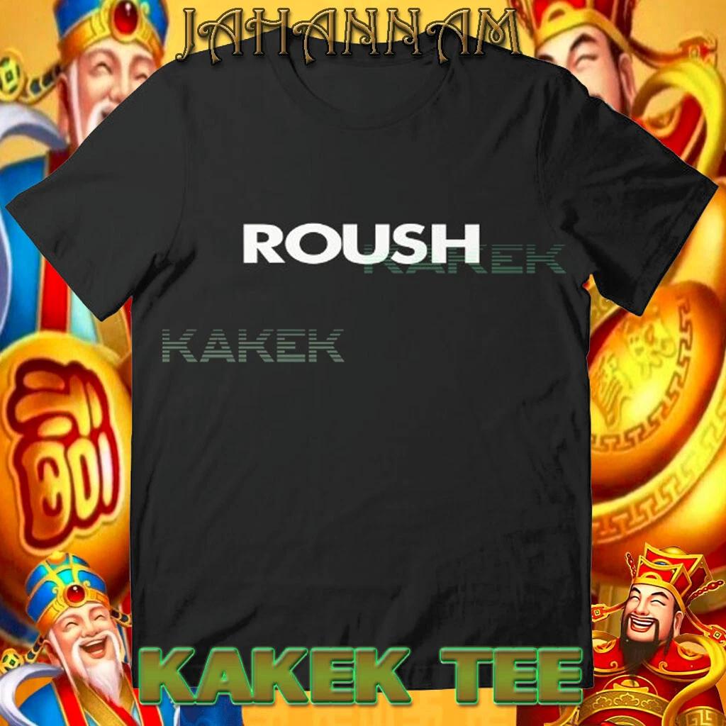 New Shirt White Roush Logo American T shirt Funny Size S to 5XL